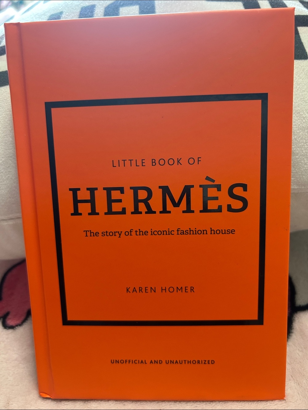 Little Book of Hermes— Orange Hardcover Fashion Guide New